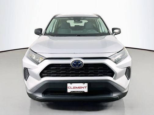 Silver Sky Metallic 2022 Toyota RAV4 Hybrid LE