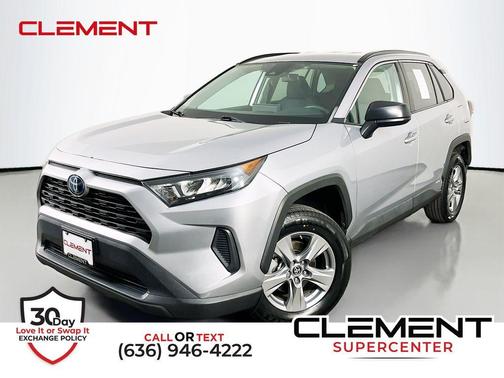 Silver Sky Metallic 2022 Toyota RAV4 Hybrid LE