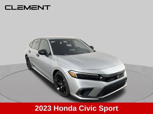Lunar Silver Metallic 2023 Honda Civic Sport