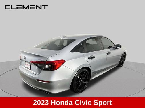 Lunar Silver Metallic 2023 Honda Civic Sport