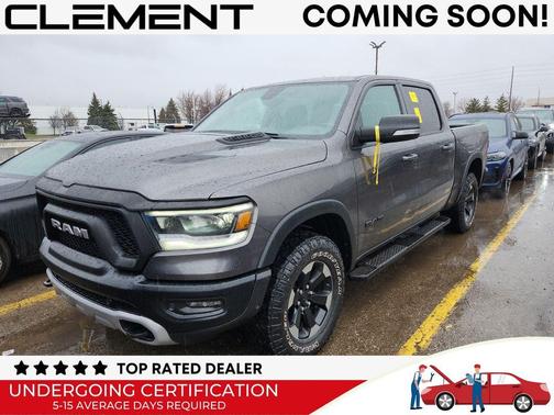 Granite Crystal Clearcoat Metallic 2019 RAM 1500 Rebel