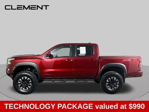 Cardinal Red Metallic 2023 Nissan Frontier PRO-X