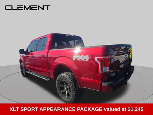 Ruby Red Metallic 2017 Ford F-150 XLT