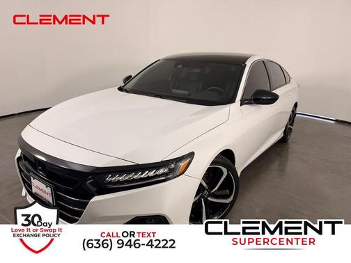 White 2022 Honda Accord Sport 1.5T