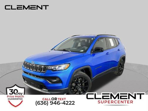Hydro Blue Pearlcoat 2025 Jeep Compass Latitude