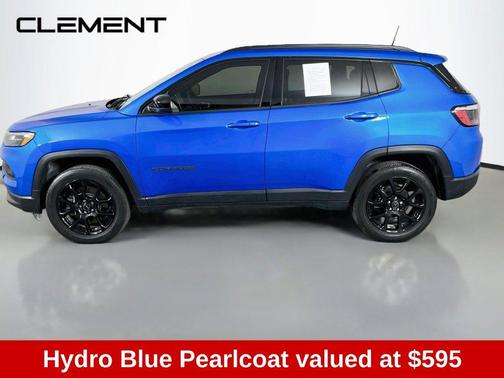 Hydro Blue Pearlcoat 2025 Jeep Compass Latitude