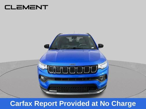 Hydro Blue Pearlcoat 2025 Jeep Compass Latitude
