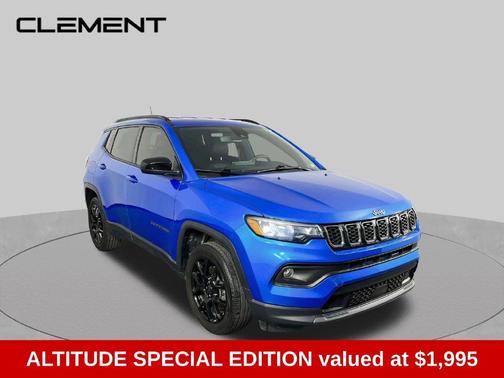Hydro Blue Pearlcoat 2025 Jeep Compass Latitude