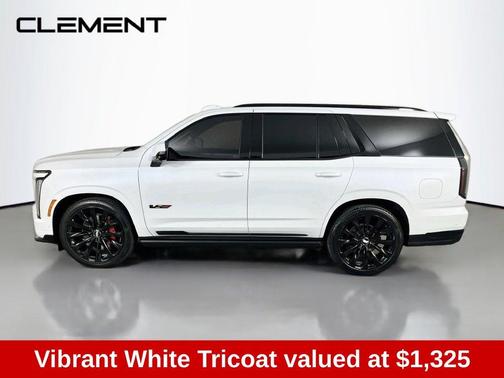 Vibrant White 2026 Cadillac Escalade V-Series