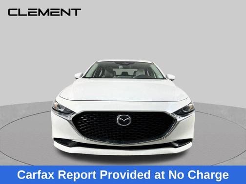 Snowflake White Pearl 2024 Mazda Mazda3 FWD w/Preferred Package