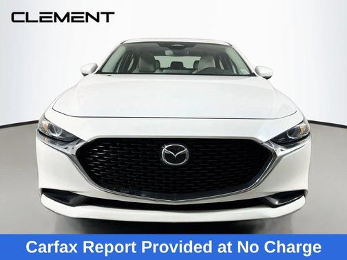 Snowflake White Pearl 2024 Mazda Mazda3 FWD w/Preferred Package