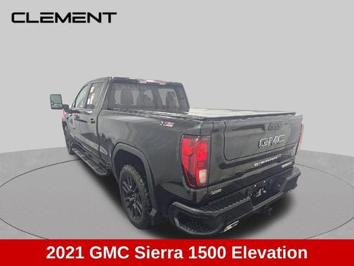 Onyx Black 2021 GMC Sierra 1500 Elevation
