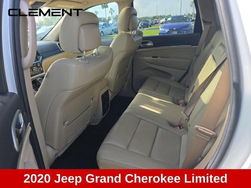 Bright White Clearcoat 2020 Jeep Grand Cherokee Limited