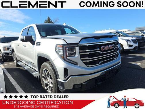 Quicksilver Metallic 2022 GMC Sierra 1500 SLT