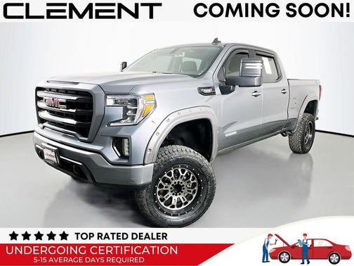 Satin Steel Metallic 2021 GMC Sierra 1500 Elevation