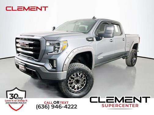 Satin Steel Metallic 2021 GMC Sierra 1500 Elevation