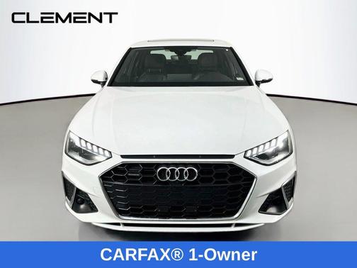 Ibis White 2023 Audi A4 45 S line Premium Plus
