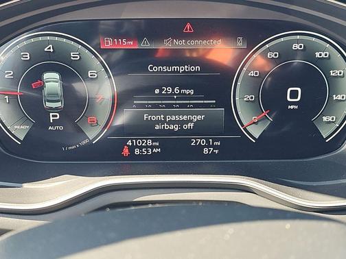 Ibis White 2023 Audi A4 45 S line Premium Plus