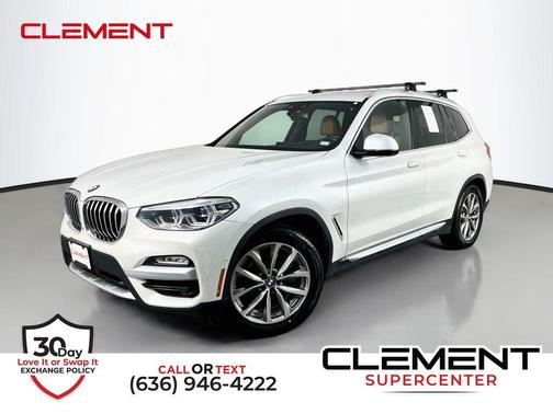 Mineral White Metallic 2019 BMW X3 xDrive30i