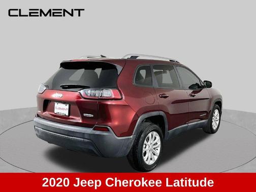 Velvet Red Pearlcoat 2020 Jeep Cherokee Latitude