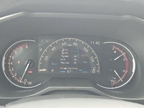 Magnetic Gray Metallic 2025 Toyota RAV4 LE