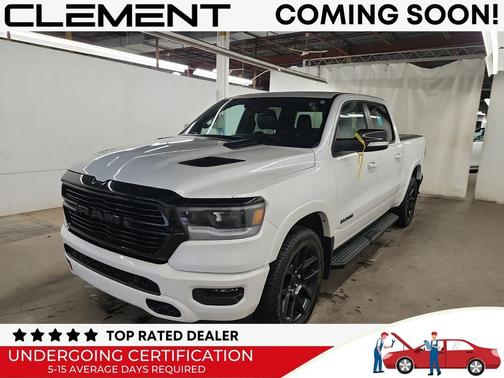 Ivory White 2022 RAM 1500 Laramie