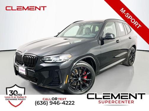 Black Sapphire Metallic 2024 BMW X3 xDrive30i