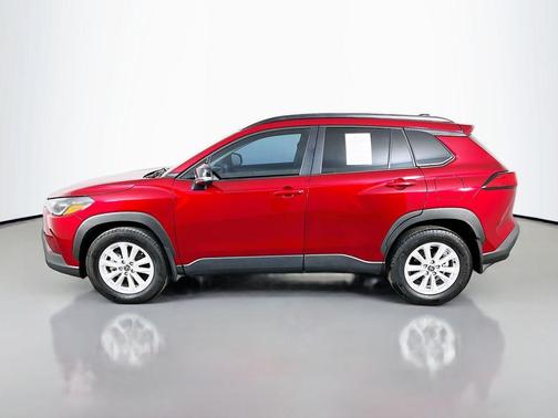 Red Crystal 2025 Toyota Corolla Cross LE