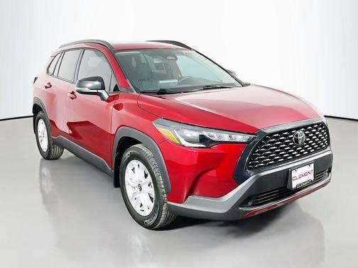 Red Crystal 2025 Toyota Corolla Cross LE