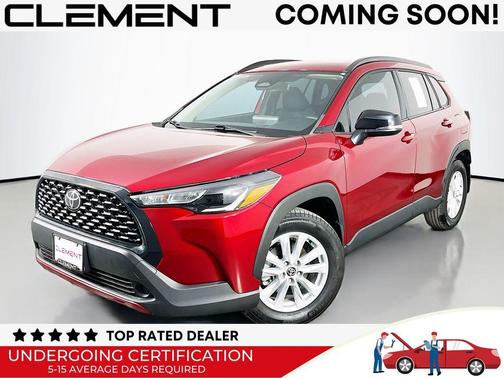 Red Crystal 2025 Toyota Corolla Cross LE