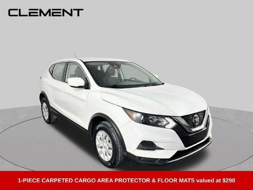 Glacier White 2020 Nissan Rogue Sport S
