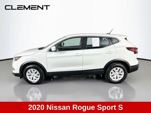 Glacier White 2020 Nissan Rogue Sport S