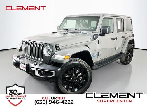 Sting Gray Clearcoat 2021 Jeep Wrangler Unlimited 4xe Sahara
