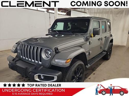 Sting Gray Clearcoat 2021 Jeep Wrangler Unlimited 4xe Sahara