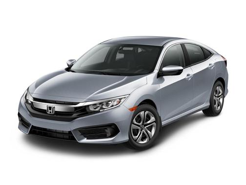 Silver 2018 Honda Civic LX