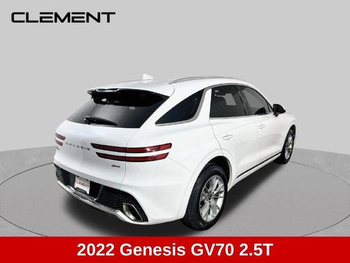 Alta White 2022 Genesis GV70 2.5T