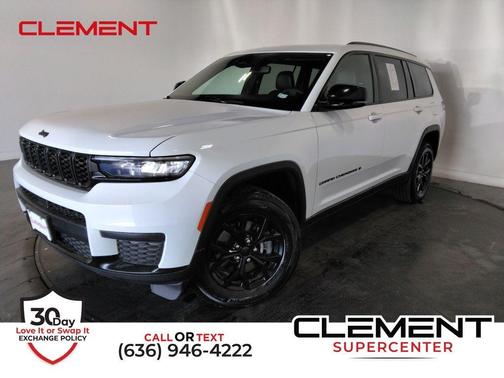Bright White Clearcoat 2024 Jeep Grand Cherokee L Laredo SUV