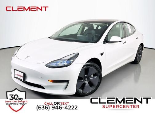 Pearl White Multi 2023 Tesla Model 3 Base