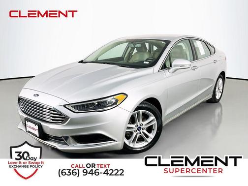 Ingot Silver 2018 Ford Fusion SE