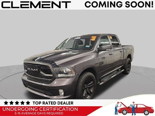 Granite Crystal Clearcoat Metallic 2018 RAM 1500 Sport