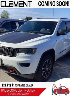 Bright White Clearcoat 2018 Jeep Grand Cherokee Trailhawk
