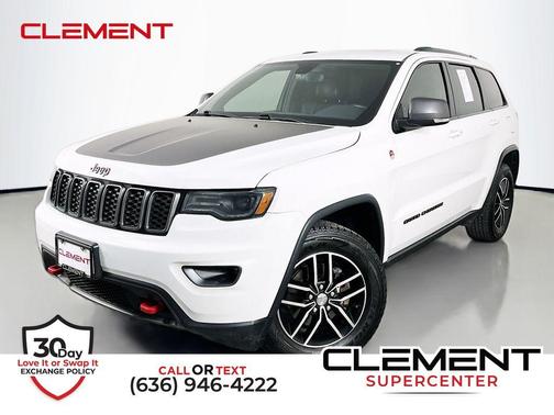 Bright White Clearcoat 2018 Jeep Grand Cherokee Trailhawk