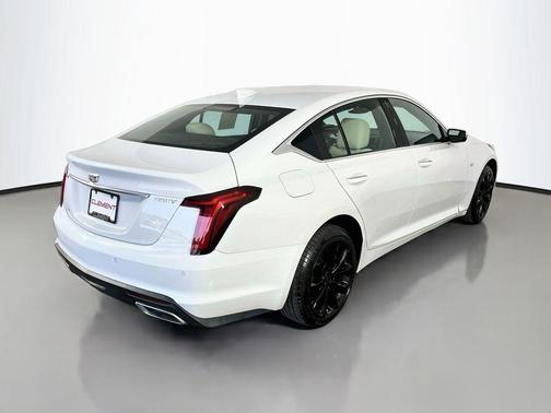 Summit White 2024 Cadillac CT5 Premium Luxury AWD