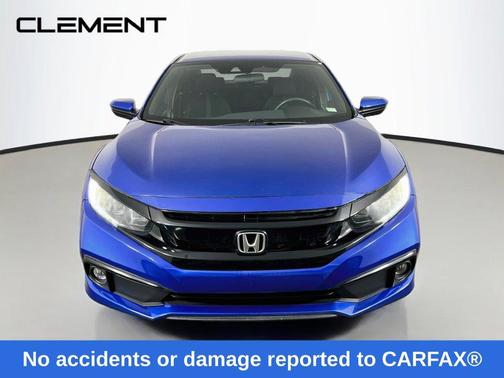Aegean Blue Metallic 2021 Honda Civic Sport