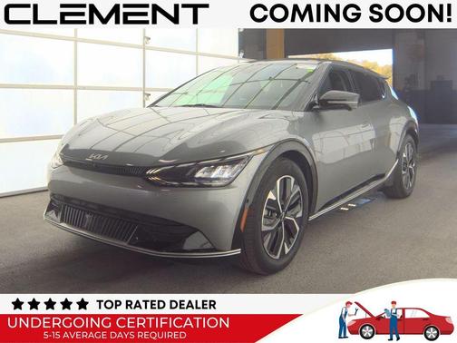 Steel Gray 2022 Kia EV6 Wind