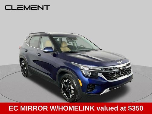 Dark Ocean Blue 2024 Kia Seltos EX