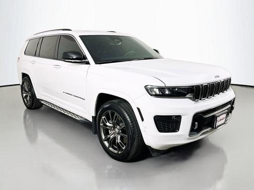 Bright White Clearcoat 2023 Jeep Grand Cherokee L Overland