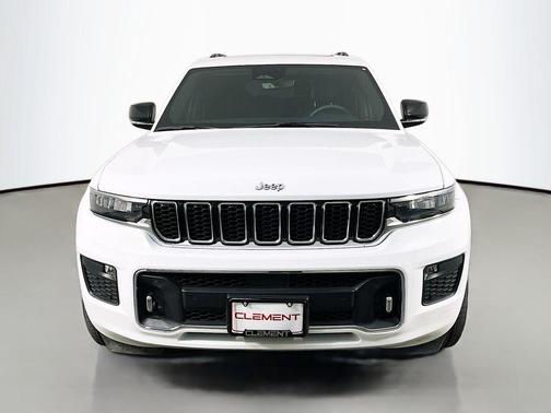 Bright White Clearcoat 2023 Jeep Grand Cherokee L Overland