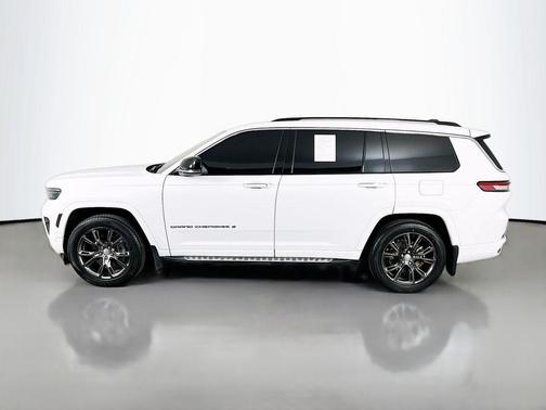 Bright White Clearcoat 2023 Jeep Grand Cherokee L Overland
