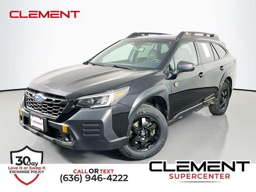 Crystal Black Silica 2022 Subaru Outback Wilderness